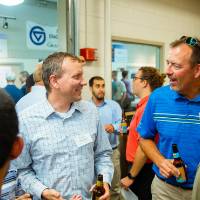 Guests at the Engineering Design Project Preview Event